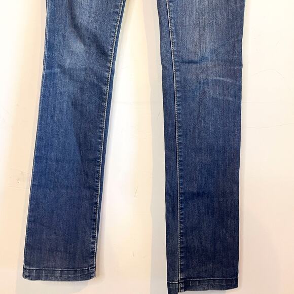 Serfontaine Bootcut Double Button Fly Denim Jeans Women's 32" Inseam, Sz 25 - Picture 4 of 7